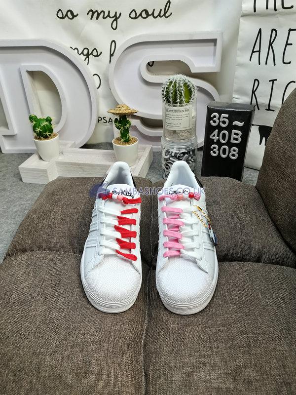 Hello Kitty x Adidas Superstar "White Bliss Pink" - Cloud White/Cloud White/Bliss Pink - GW7168 Classic Originals Shoes