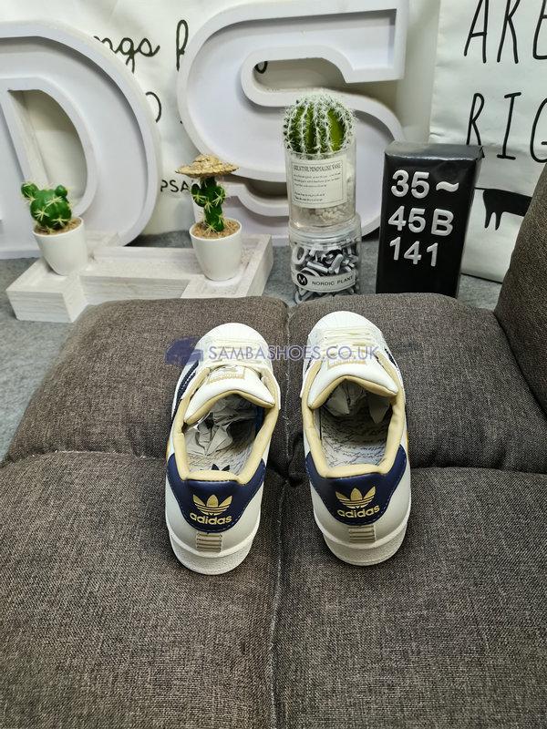 Adidas Superstar "Valentines Day 2023 - Navy" - Off White/Shadow Navy/Core White - IE6977 Classic Originals Shoes