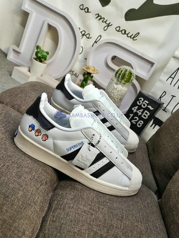 Monkey Kingdom x Adidas Superstar "White Black" - Cloud White/Core Black/Chalk White - IG3500 Classic Originals Shoes