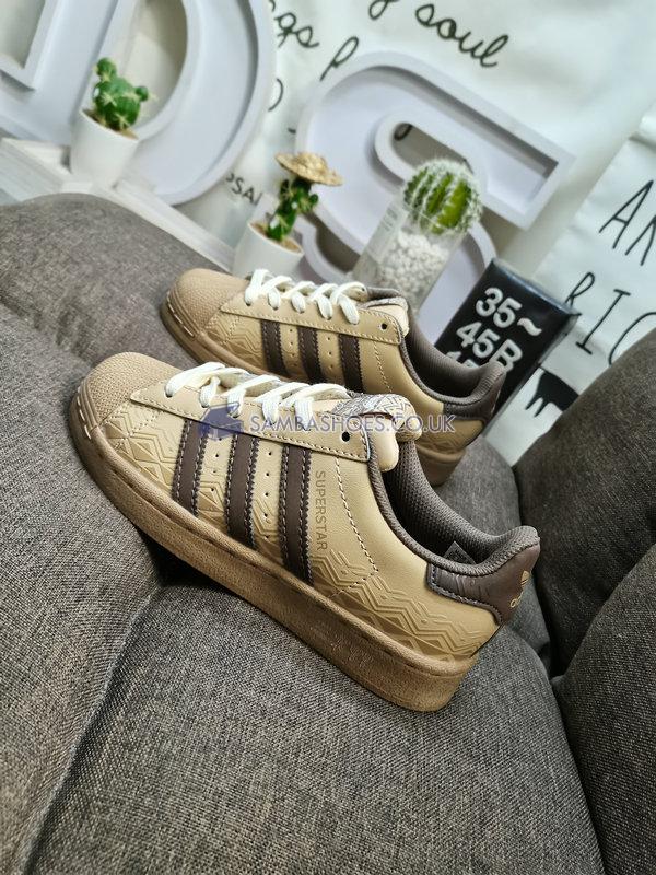 Adidas Superstar "Magic Beige Tribal" - Magic Beige/Earth Strata/Cargo Brown - IF0505 Classic Originals Shoes