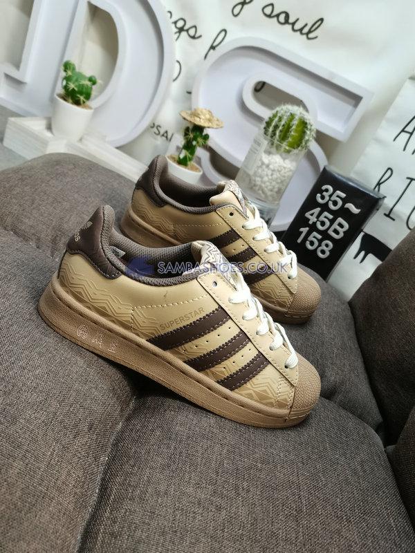 Adidas Superstar "Magic Beige Tribal" - Magic Beige/Earth Strata/Cargo Brown - IF0505 Classic Originals Shoes