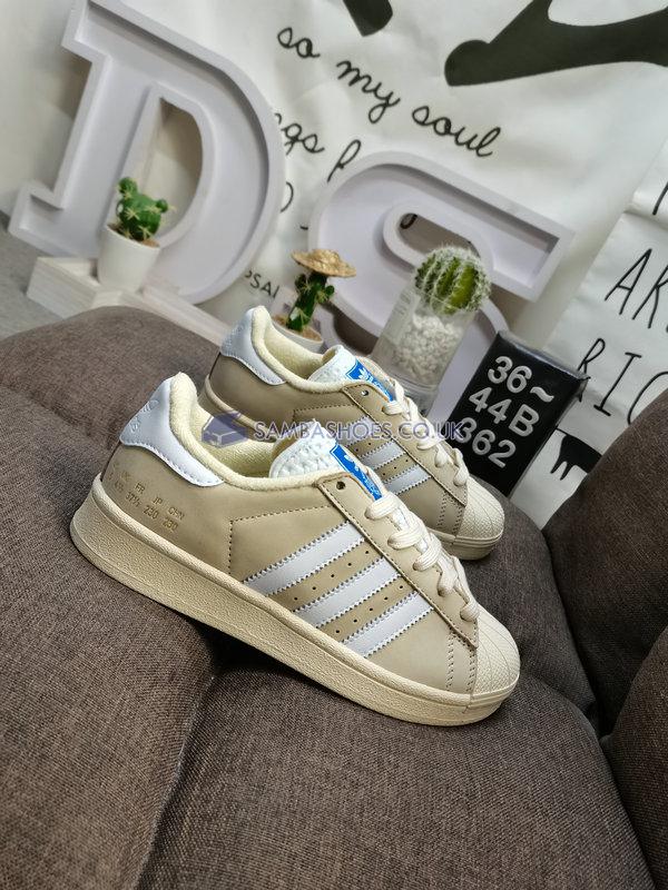 Adidas Superstar "Cream White" - Cream White/White-Blue Bird - H05658 Classic Originals Shoes