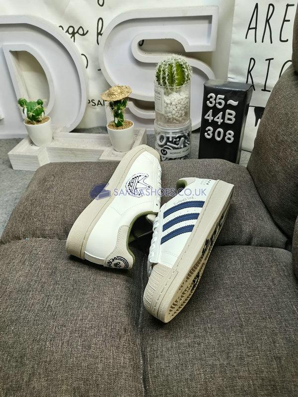 Yu Nagaba x Adidas Superstar "Always Together" - Off White/Shadow Navy/Silver Pebble - IG3852 Classic Originals Shoes