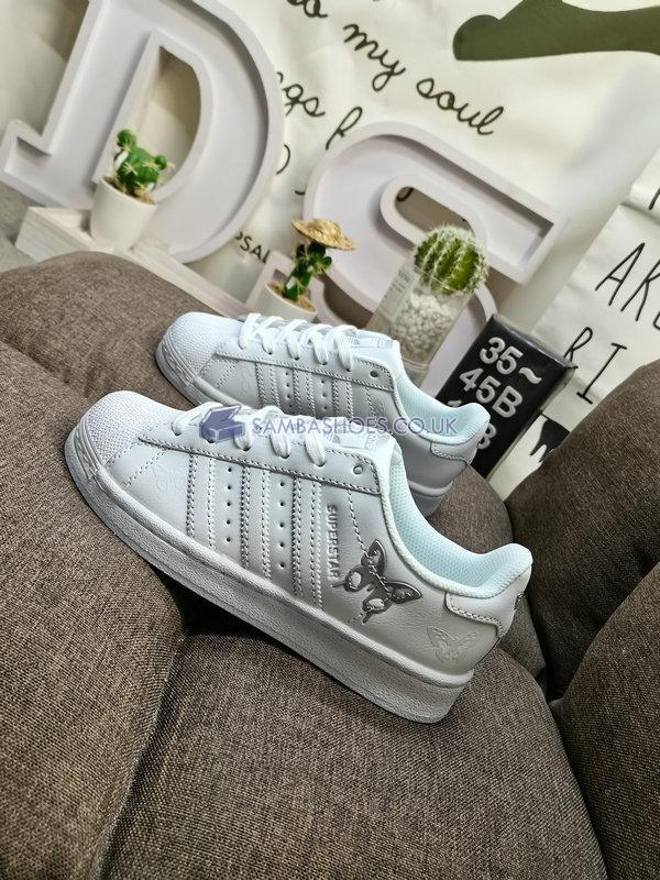 Adidas Superstar "White Matte Silver" - Cloud White/Cloud White/Matte Silver - GX2168 Classic Originals Shoes