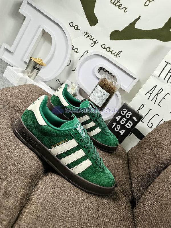 Adidas Broomfield "Core Green" - Core Green/Footwear White/Gold - EF5735-2 Classic Originals Shoes