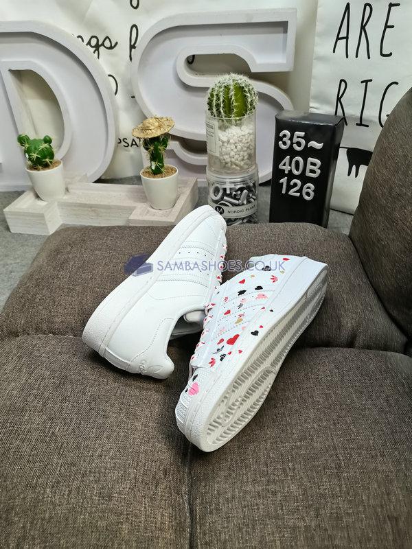 Adidas Superstar "Valentines Day 2020" - Cloud White/Core Black/Glory Pink - FV3289 Classic Originals Shoes