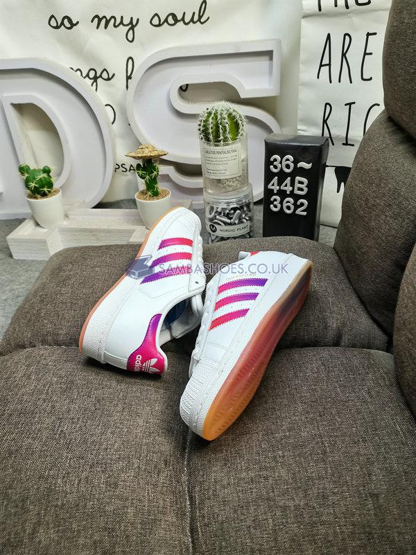 Adidas Superstar "White Pink Energy Ink" - Footwear White/Shock Pink/Energy Ink - EG8132 Classic Originals Shoes