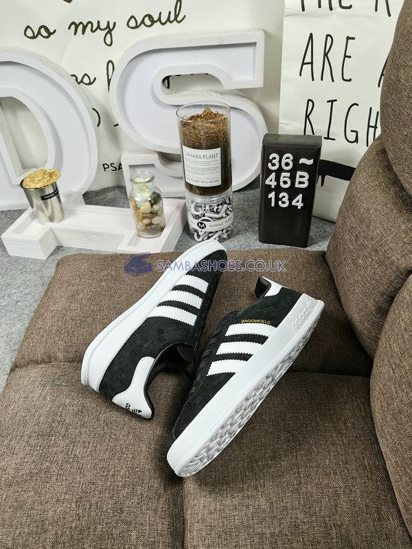 Adidas Broomfield "Black White" - Black/White/Gold - BD7611-2 Classic Originals Shoes