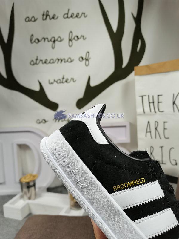 Adidas Broomfield "Black White" - Black/White/Gold - BD7611-2 Classic Originals Shoes