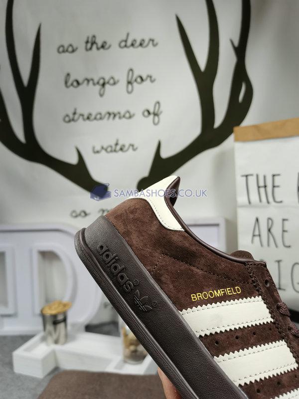 Adidas Broomfield "Brown White" - Brown/White/Gold - EF5734-2 Classic Originals Shoes