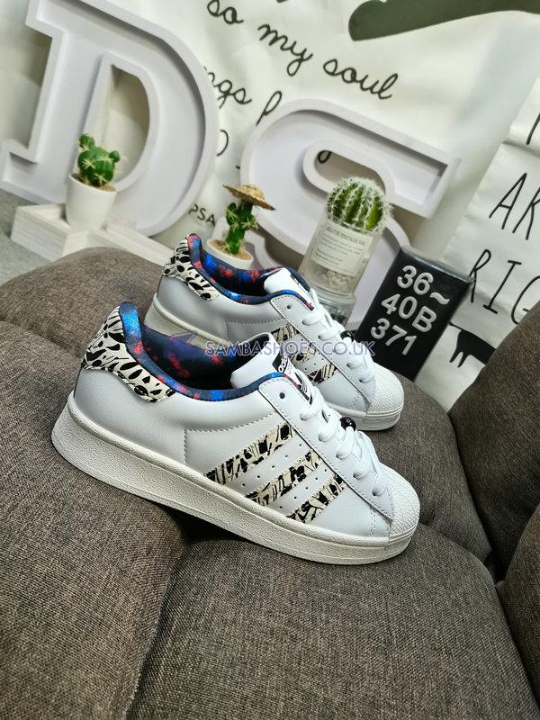 Adidas Superstar "Butterfly" - Cloud White/Wonder White/Off White - GY6852 Classic Originals Shoes