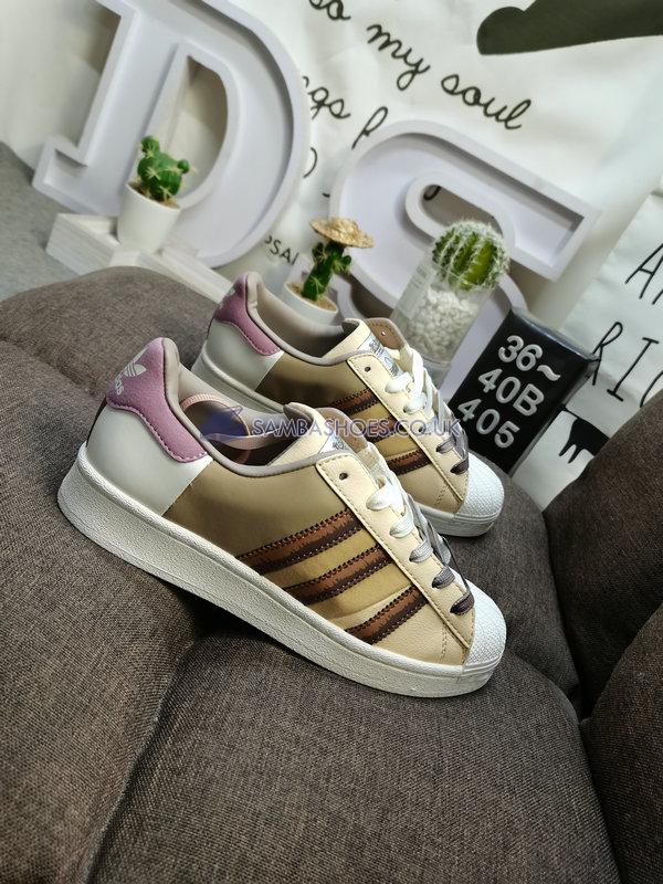 Adidas Superstar "Brown Beige" - Brown/Beige - IE1911 Classic Originals Shoes