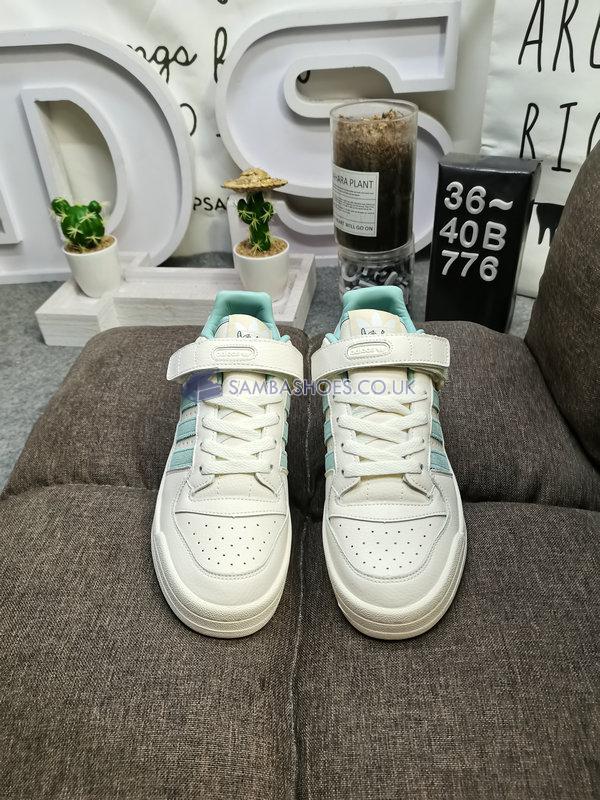 Disney x Adidas Forum Low "Stitch" - Off-White/Hazy Green - HQ6374 Classic Originals Shoes