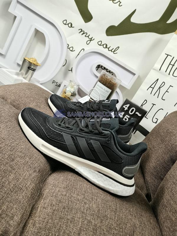 Adidas Supernova "Black Silver Metallic" - Core Black/Grey Six/Silver Metallic - EG5401 Classic Running Shoes