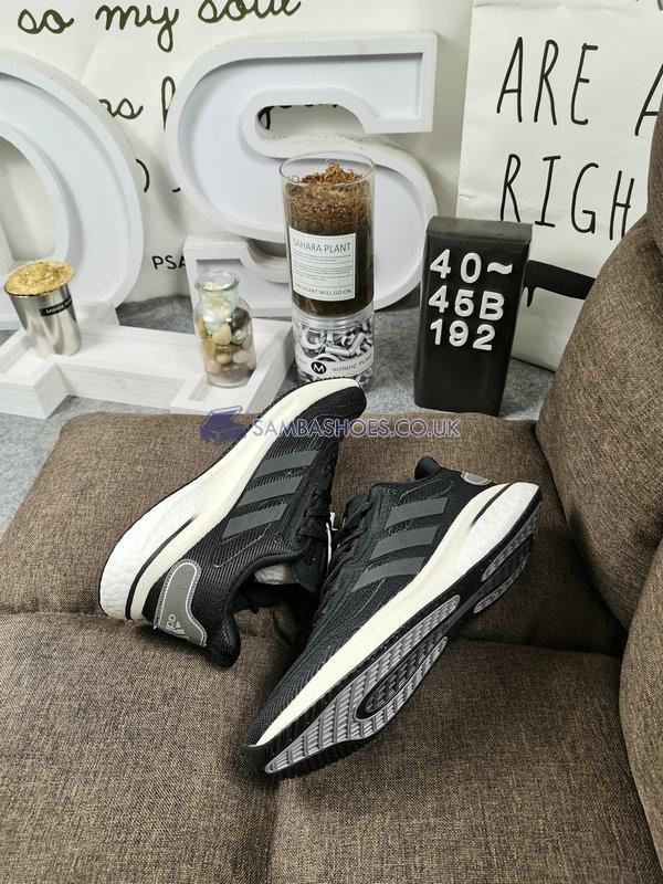 Adidas Supernova "Black Silver Metallic" - Core Black/Grey Six/Silver Metallic - EG5401 Classic Running Shoes