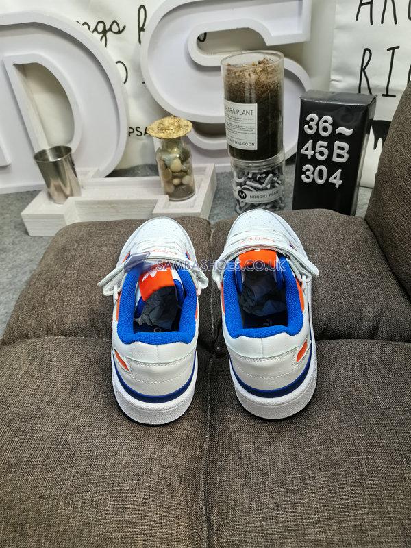 Adidas Forum Low "Knicks" - Cloud White/Royal Blue/Orange - GZ1839 Classic Originals Shoes