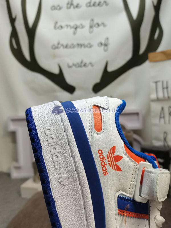 Adidas Forum Low "Knicks" - Cloud White/Royal Blue/Orange - GZ1839 Classic Originals Shoes