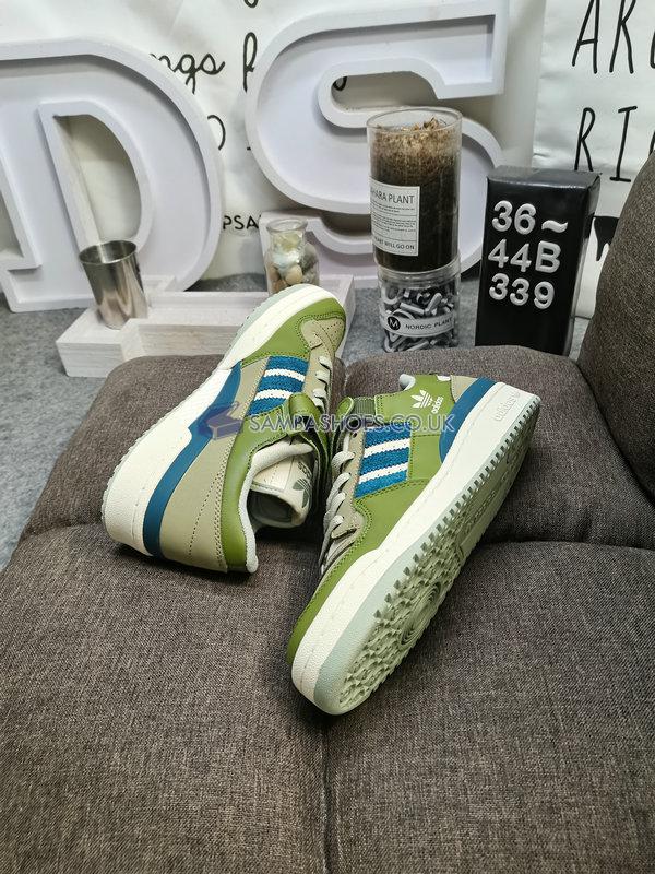 Adidas Forum 84 Low "Great Outdoors Tech Olive" - Olive Green/Blue - GX4545 Classic Originals Shoes