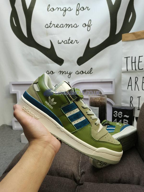 Adidas Forum 84 Low "Great Outdoors Tech Olive" - Olive Green/Blue - GX4545 Classic Originals Shoes