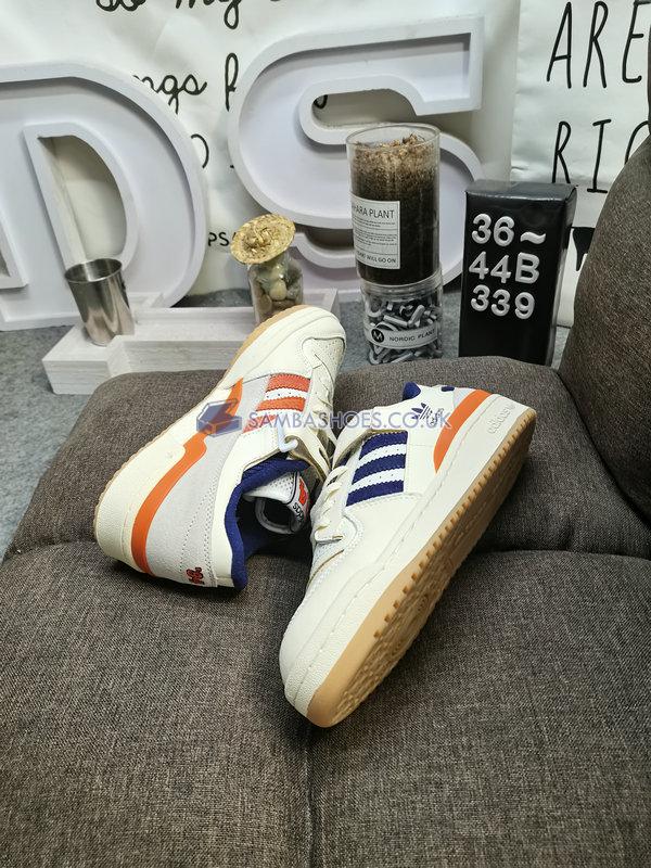 Adidas Forum 84 Low "Suns" - Cream/White/Purple/Orange - GX9049 Classic Originals Shoes