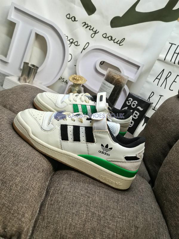 Adidas Forum 84 Low "Celtics" - Cream White/Core Black/Green - GX9058 Classic Originals Shoes