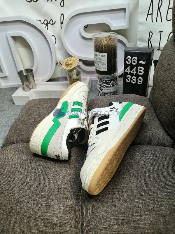 Adidas Forum 84 Low "Celtics" - Cream White/Core Black/Green - GX9058 Classic Originals Shoes