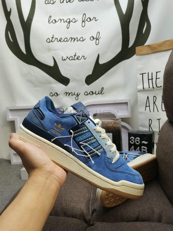 Adidas Forum 84 Low "Denim Blue Gum" - Blue Denim/Gum - GW0298 Classic Originals Shoes