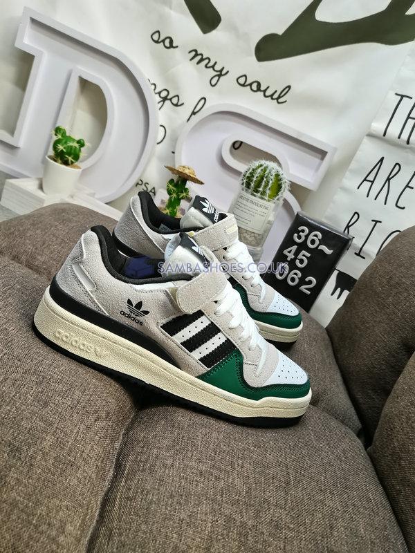 Adidas Forum Low "White Green Black" - White/Green/Black - GY8203 Classic Originals Shoes