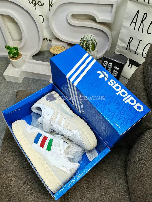 END. x Adidas Forum "Friends and Forum" - White/Off White/Core White - G54882 Classic Originals Shoes