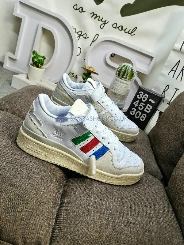 END. x Adidas Forum "Friends and Forum" - White/Off White/Core White - G54882 Classic Originals Shoes