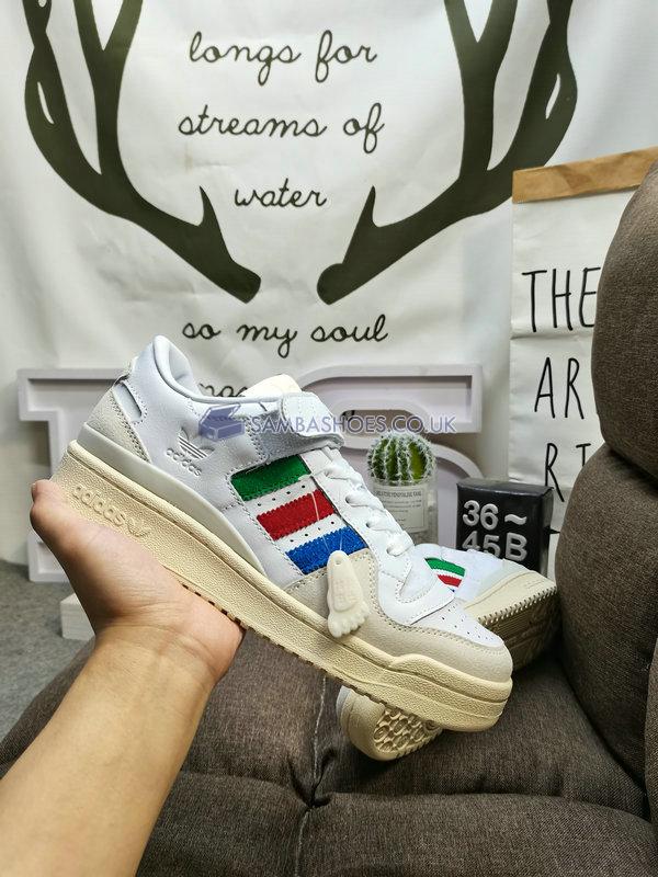 END. x Adidas Forum "Friends and Forum" - White/Off White/Core White - G54882 Classic Originals Shoes