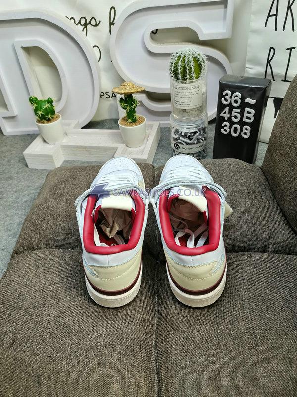 END. x Adidas Forum "Varsity - Burgundy" - White/Off White/Burgundy - HR1525 Classic Originals Shoes