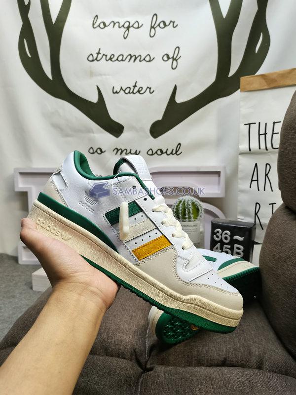 END. x Adidas Forum "Varsity - Green" - White/Off White/Green - HR1527 Classic Originals Shoes