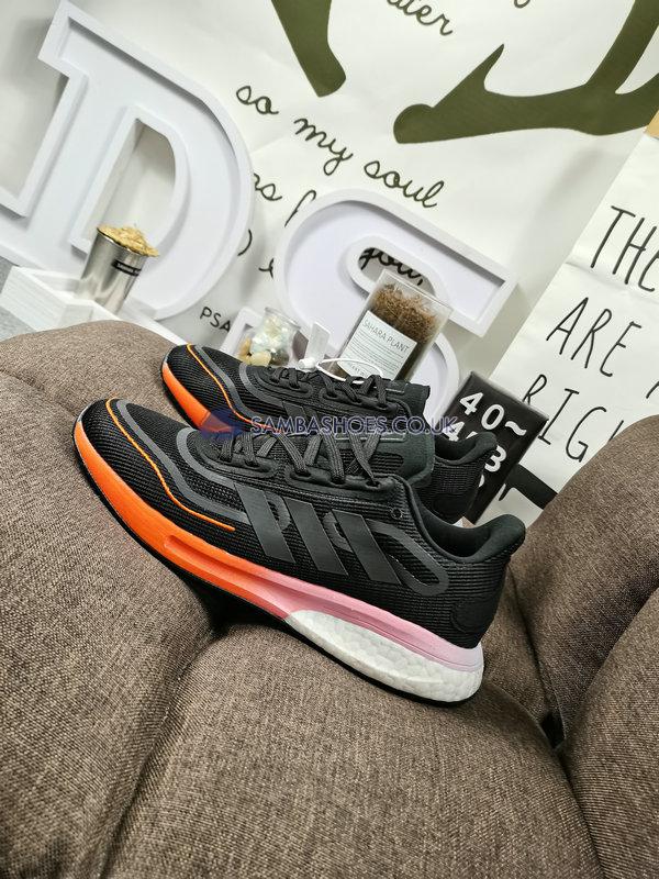 Adidas Supernova "Black Orange Pink" - Black/Orange/Pink - FV4761-2 Classic Running Shoes