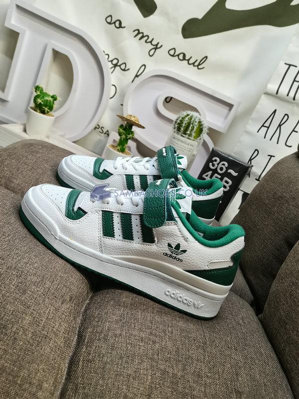 Adidas Forum Low "White Collegiate Green" - Cloud White/Collegiate Green/Cloud White - GY5835 Classic Originals Shoes