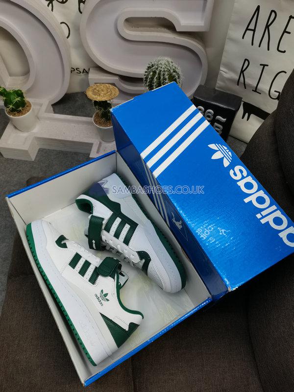 Adidas Forum Low "White Collegiate Green" - Cloud White/Collegiate Green/Cloud White - GY5835 Classic Originals Shoes