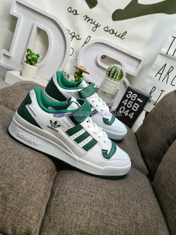 Adidas Forum Low "White Collegiate Green" - Cloud White/Collegiate Green/Cloud White - GY5835 Classic Originals Shoes