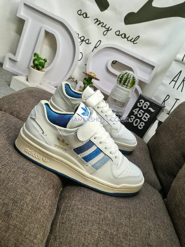 Adidas Forum 84 Low "White Altered Blue" - Cloud White/Altered Blue/Pulse Blue - GW4333 Classic Originals Shoes