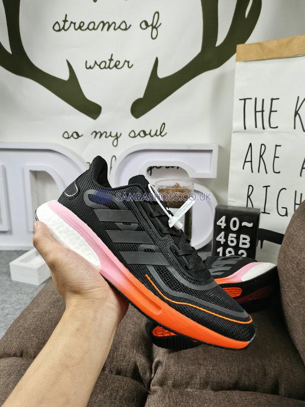 Adidas Supernova "Black Orange Pink" - Black/Orange/Pink - FV4761-2 Classic Running Shoes