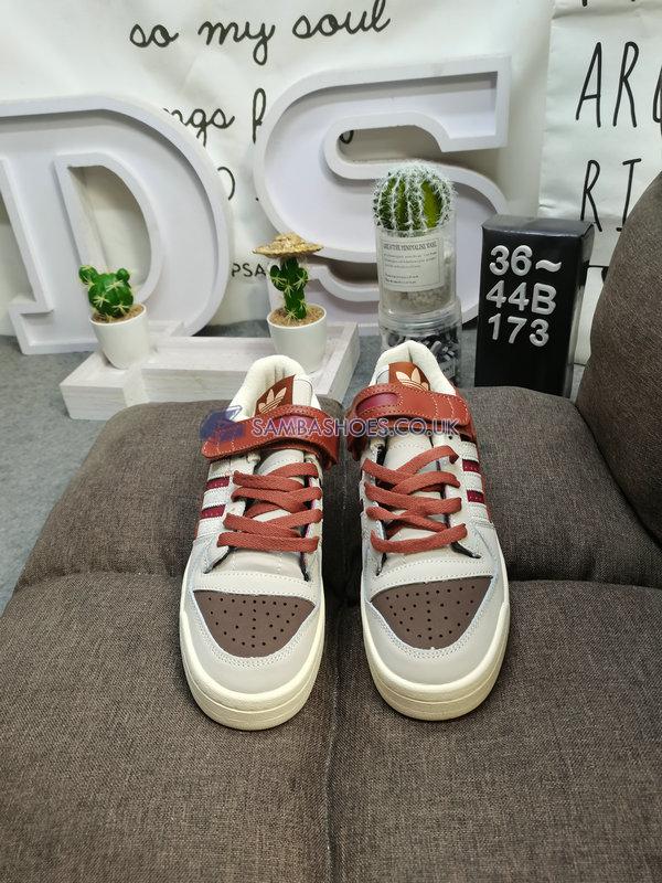 Adidas Forum 84 Low Canyon Rust "White Dark Brown" - White/Dark Brown - GX4539 Classic Originals Shoes