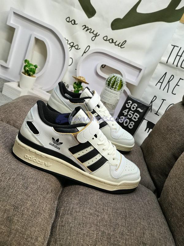 Adidas Forum 84 Low "Off White Black" - Off White/Core Black/Footwear White - HR2007 Classic Originals Shoes