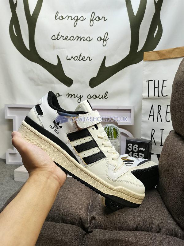 Adidas Forum 84 Low "Off White Black" - Off White/Core Black/Footwear White - HR2007 Classic Originals Shoes