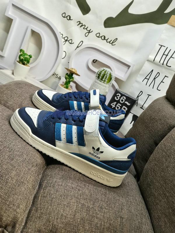 Adidas Forum 84 Low "Altered Blue" - Off White/Altered Blue S22/Night Indigo - GX2162 Classic Originals Shoes