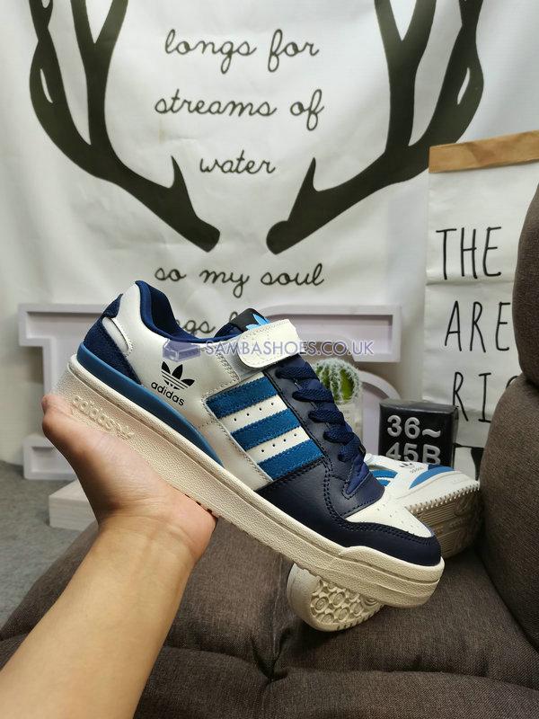 Adidas Forum 84 Low "Altered Blue" - Off White/Altered Blue S22/Night Indigo - GX2162 Classic Originals Shoes