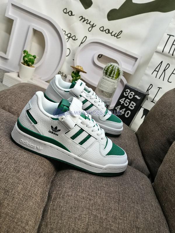 Adidas Forum Low "White Collegiate Green" - Cloud White/Collegiate Green/Cloud White - GY8556 Classic Originals Shoes