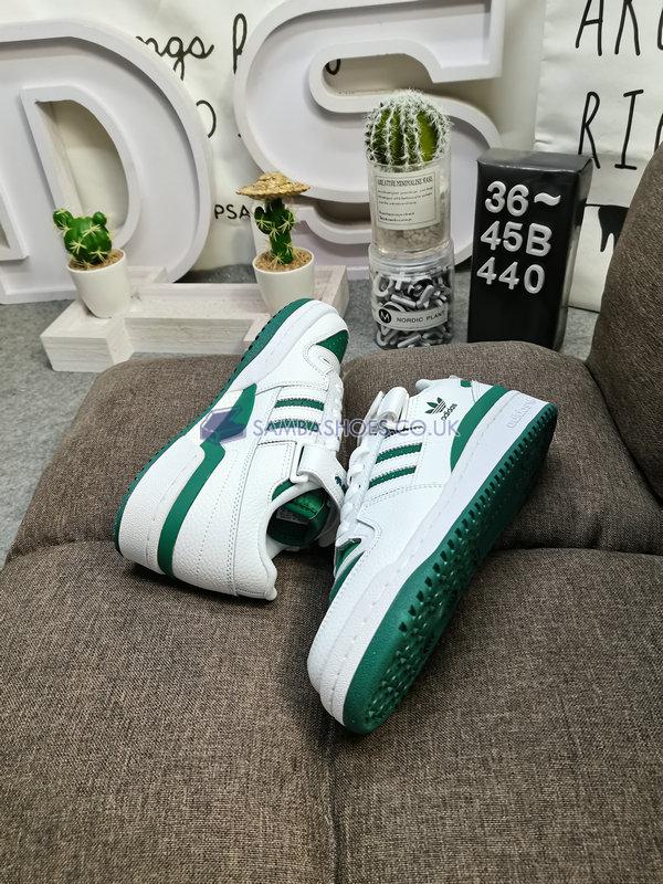 Adidas Forum Low "White Collegiate Green" - Cloud White/Collegiate Green/Cloud White - GY8556 Classic Originals Shoes