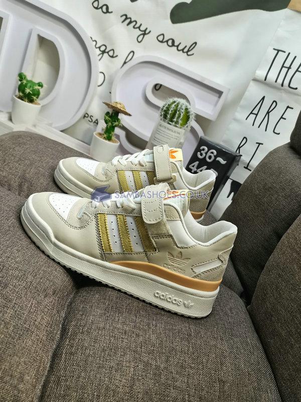 Adidas Forum 84 Low "Cream White Almost Yellow" - Cream White/Almost Yellow/Off White - HQ6332 Classic Originals Shoes