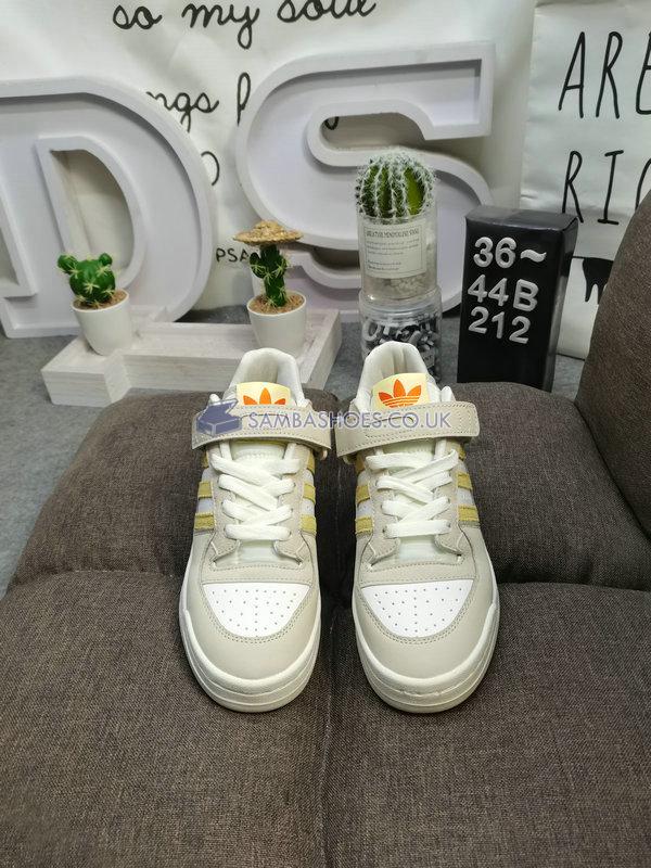 Adidas Forum 84 Low "Cream White Almost Yellow" - Cream White/Almost Yellow/Off White - HQ6332 Classic Originals Shoes