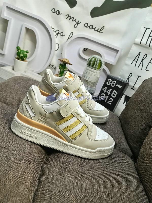 Adidas Forum 84 Low "Cream White Almost Yellow" - Cream White/Almost Yellow/Off White - HQ6332 Classic Originals Shoes