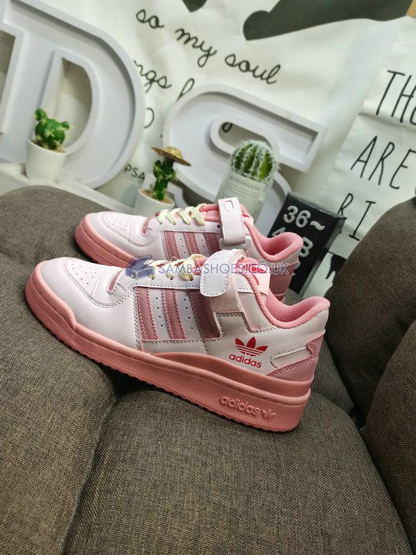 Adidas Forum 84 Low "Pink at Home" - Cream White/Team Power Red/Cream White - GY6980 Classic Originals Shoes